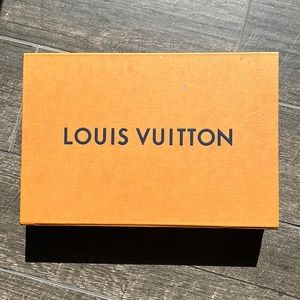 Authentic Louis Vuitton Box. 

12” L x 8” W x 2 1/4” H